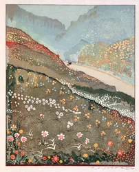 Ilustracja z filmu „Kim”, Rudyard Kipling, wyd. 1930